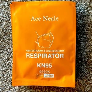 3 NK95 individual masks with respirator
